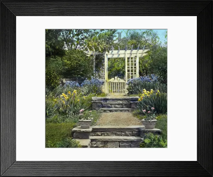 Framed Print : Beechgate, Robert Carmer Hill house, Woodland Avenue, Englewood, New Jersey, 1918. Creator: Frances Benjamin Johnston. Beechgate, Robert Carmer Hill house, Woodland Avenue, Englewood, New Jersey, 1918 Framed Print : Beechgate, Robert Carmer Hill house, Woodland Avenue, Englewood, New Jersey, 1918. Creator: Frances Benjamin Johnston. Beechgate, Robert Carmer Hill house, Woodland Avenue, Englewood, New Jersey, 1918