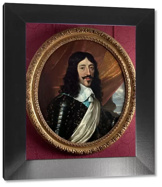 Portrait of Louis XIII (1601-1643), king of France, c1640. Creator: Philippe de Champaigne