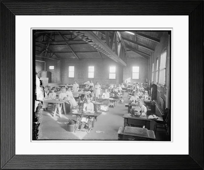 Framed Print : Mrs. Doyen's Red Cross workroom, between 1910 and 1920. Creator: Harris & Ewing. Mrs. Doyen's Red Cross workroom, between 1910 and 1920. Creator: Harris & Ewing Framed Print : Mrs. Doyen's Red Cross workroom, between 1910 and 1920. Creator: Harris & Ewing. Mrs. Doyen's Red Cross workroom, between 1910 and 1920. Creator: Harris & Ewing