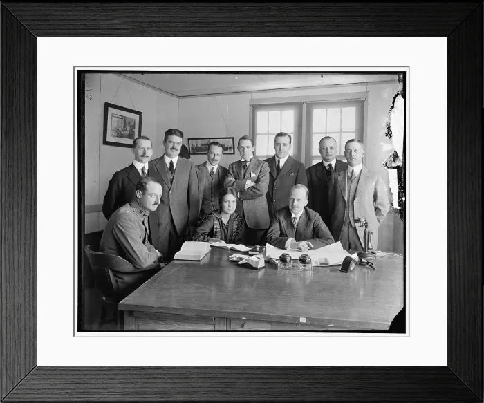 Framed Print : B. Clarkson & grp, between 1910 and 1920. Creator: Harris & Ewing. B. Clarkson & grp, between 1910 and 1920. Creator: Harris & Ewing Framed Print : B. Clarkson & grp, between 1910 and 1920. Creator: Harris & Ewing. B. Clarkson & grp, between 1910 and 1920. Creator: Harris & Ewing