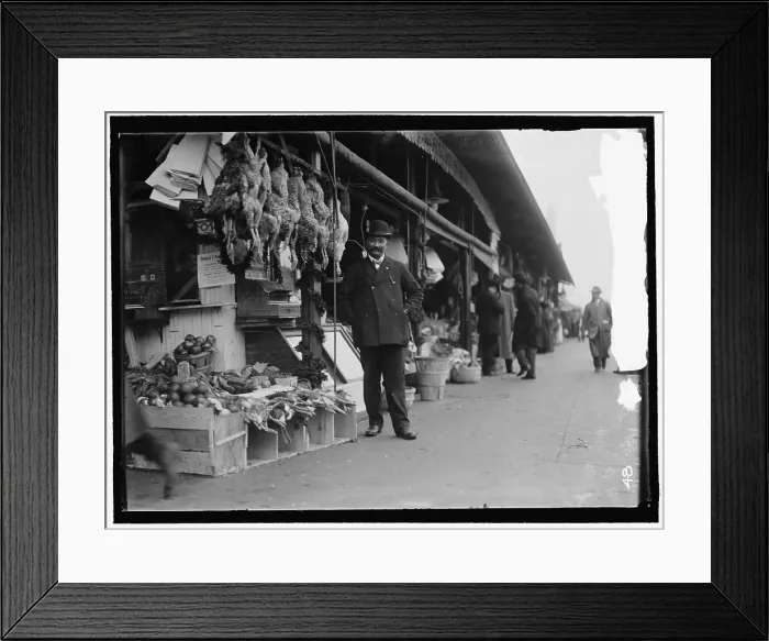Framed Print : Chaconas Co. Market, P.K. between 1910 and 1921. Creator: Harris & Ewing. Chaconas Co. Market, P.K. between 1910 and 1921. Creator: Harris & Ewing Framed Print : Chaconas Co. Market, P.K. between 1910 and 1921. Creator: Harris & Ewing. Chaconas Co. Market, P.K. between 1910 and 1921. Creator: Harris & Ewing