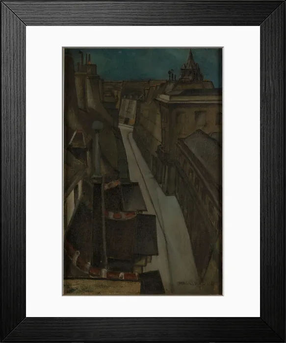 Framed Print : Rue Guénégaud, 1912, 1912. Creator: Albert Edouard Chazalviel Framed Print : Rue Guénégaud, 1912, 1912. Creator: Albert Edouard Chazalviel