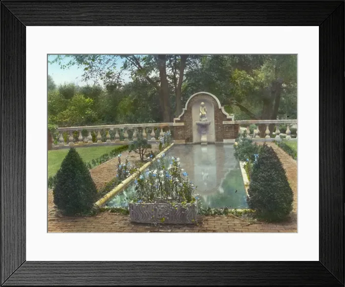 Framed Print : Thornedale, Oakleigh Thorne house, Millbrook, New York, 1919. Creator: Frances Benjamin Johnston. Thornedale, Oakleigh Thorne house, Millbrook, New York, 1919. Creator: Frances Benjamin Johnston Framed Print : Thornedale, Oakleigh Thorne house, Millbrook, New York, 1919. Creator: Frances Benjamin Johnston. Thornedale, Oakleigh Thorne house, Millbrook, New York, 1919. Creator: Frances Benjamin Johnston