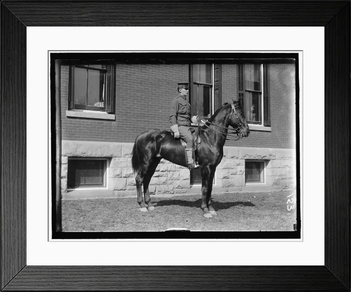 Framed Print : Fort Myer, unidentified group of officers on horseback, between 1909 and 1914. Creator: Harris & Ewing. Fort Myer, unidentified group of officers on horseback, between 1909 and 1914. Creator: Harris & Ewing Framed Print : Fort Myer, unidentified group of officers on horseback, between 1909 and 1914. Creator: Harris & Ewing. Fort Myer, unidentified group of officers on horseback, between 1909 and 1914. Creator: Harris & Ewing