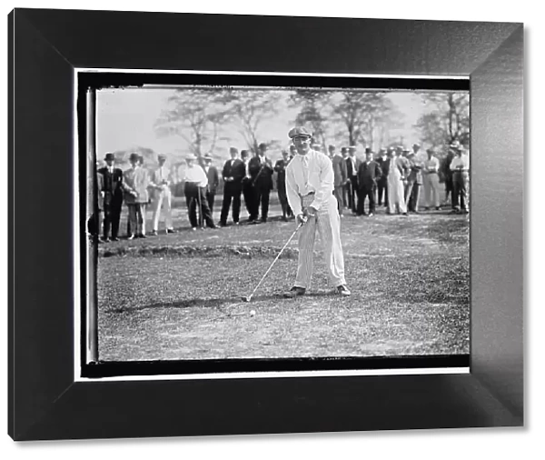 Sherman Playing Golf, between 1909 and 1914. Creator: Harris & Ewing. Sherman Playing Golf, between 1909 and 1914. Creator: Harris & Ewing