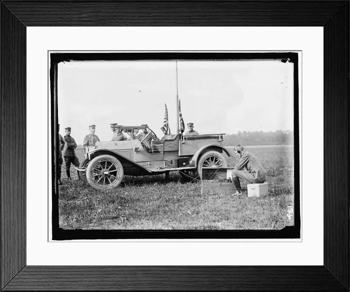 Framed Print : Military Group, between 1909 and 1914. Creator: Harris & Ewing. Military Group, between 1909 and 1914. Creator: Harris & Ewing