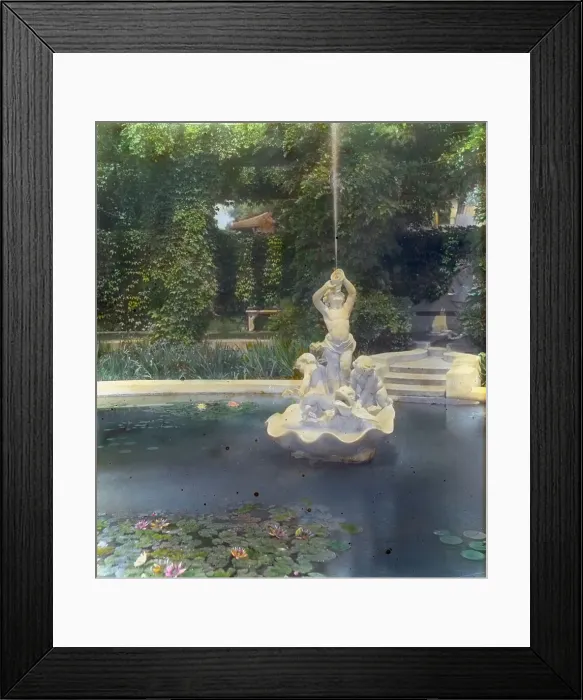 Framed Print : Arnold Schlaet house, State Road 136, Campo Point, Saugatuck, Connecticut, c1915. Creator: Frances Benjamin Johnston Framed Print : Arnold Schlaet house, State Road 136, Campo Point, Saugatuck, Connecticut, c1915. Creator: Frances Benjamin Johnston