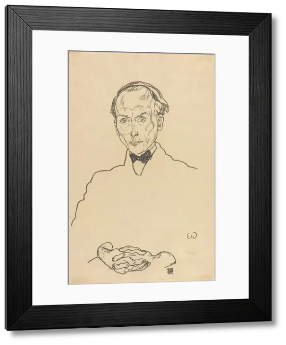 Framed Print : Dr. Ernst Wagner, 1918. Creator: Egon Schiele Framed Print : Dr. Ernst Wagner, 1918. Creator: Egon Schiele
