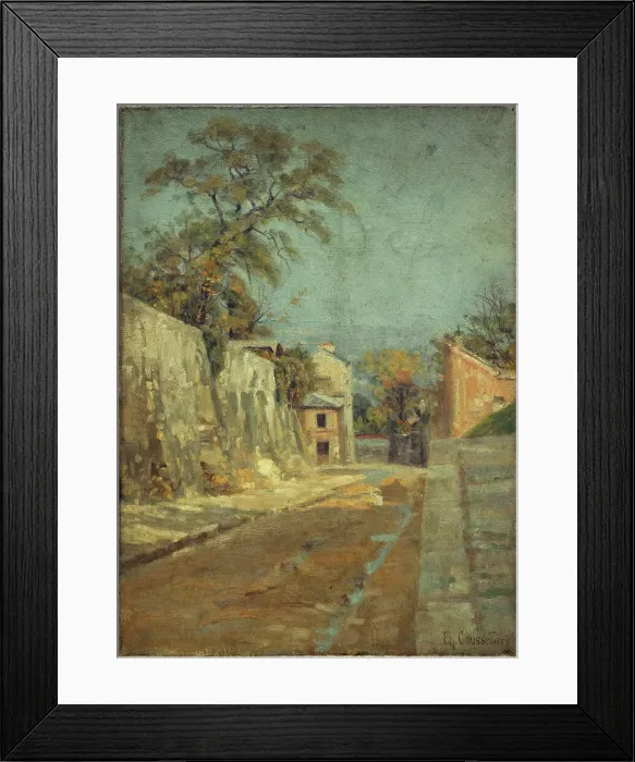 Framed Print : Rue des Saules in Montmartre, c1895. Creator: Charles Jean Coussediere Framed Print : Rue des Saules in Montmartre, c1895. Creator: Charles Jean Coussediere
