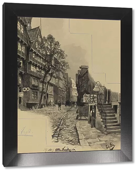 Alte Strasse, 1893. Creator: Fritz Stoltenberg