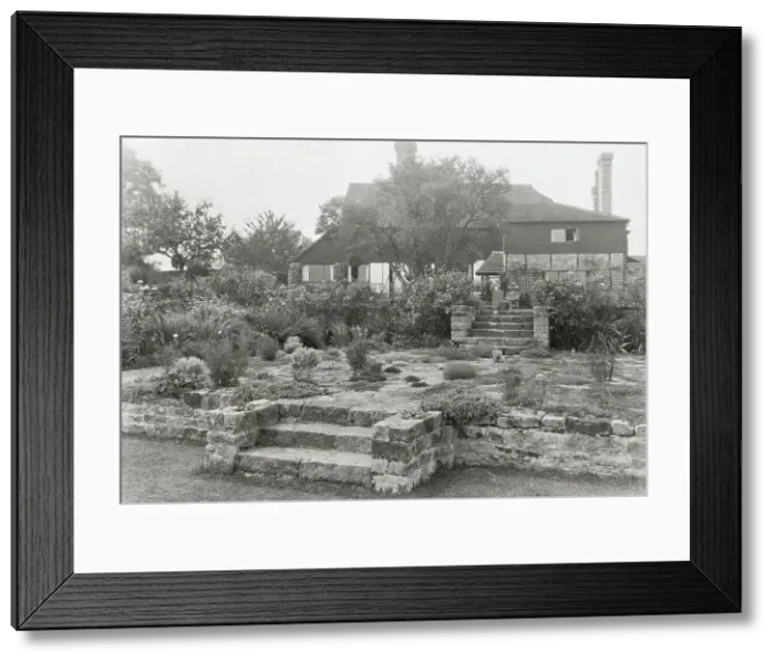Framed Print : Sir Walter Lawrence house, East Grinstead, Sussex, England, 1925. Creator: Frances Benjamin Johnston Framed Print : Sir Walter Lawrence house, East Grinstead, Sussex, England, 1925. Creator: Frances Benjamin Johnston