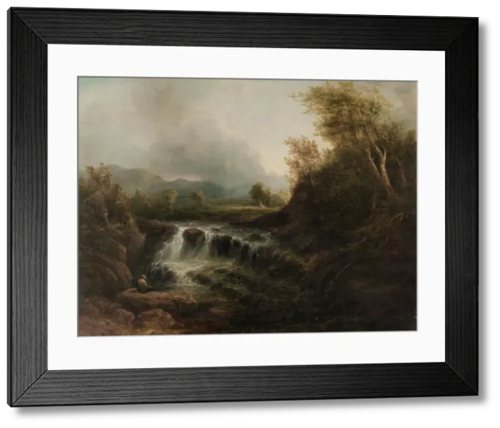 Framed Print : Norwegian landscape, between 1628 and 1682. Creator: Jacob van Ruisdael Framed Print : Norwegian landscape, between 1628 and 1682. Creator: Jacob van Ruisdael