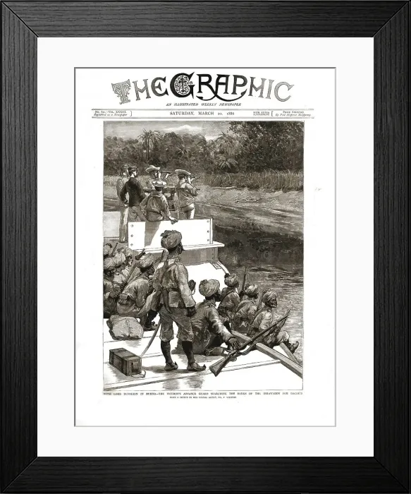 Framed Print : The Graphic, Front Cover March 20th.1886, 1886. Creator: Unknown Framed Print : The Graphic, Front Cover March 20th.1886, 1886. Creator: Unknown
