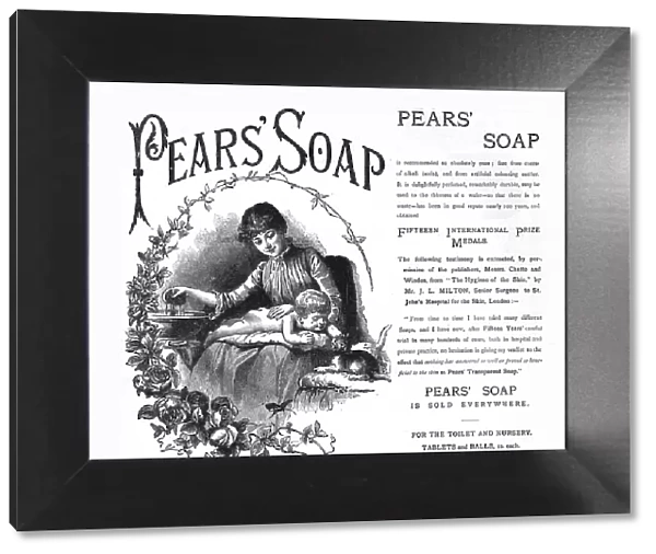Pears Soap, 1886. Creator: Unknown