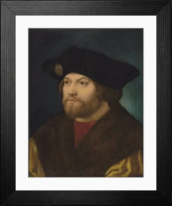 Framed Print : Portrait of Damião de Góis (1502-1574), Between 1587 and 1600. Creator: Anonymous Framed Print : Portrait of Damião de Góis (1502-1574), Between 1587 and 1600. Creator: Anonymous