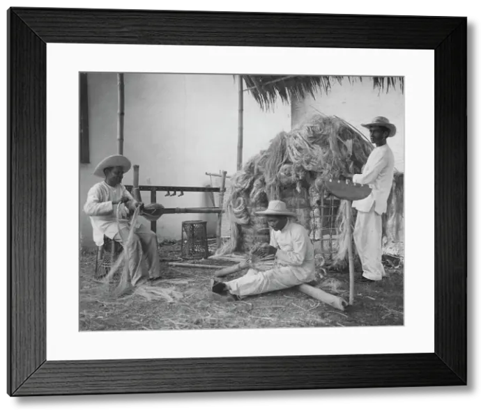 Framed Print : Philippine village, Pan-American Exposition, Buffalo, New York, 1901. Creator: Frances Benjamin Johnston Framed Print : Philippine village, Pan-American Exposition, Buffalo, New York, 1901. Creator: Frances Benjamin Johnston