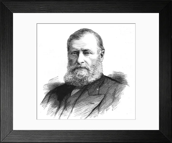 Framed Print : The Right Hon WE Forster, MP 1818-1886, 1886. Creator: Unknown Framed Print : The Right Hon WE Forster, MP 1818-1886, 1886. Creator: Unknown