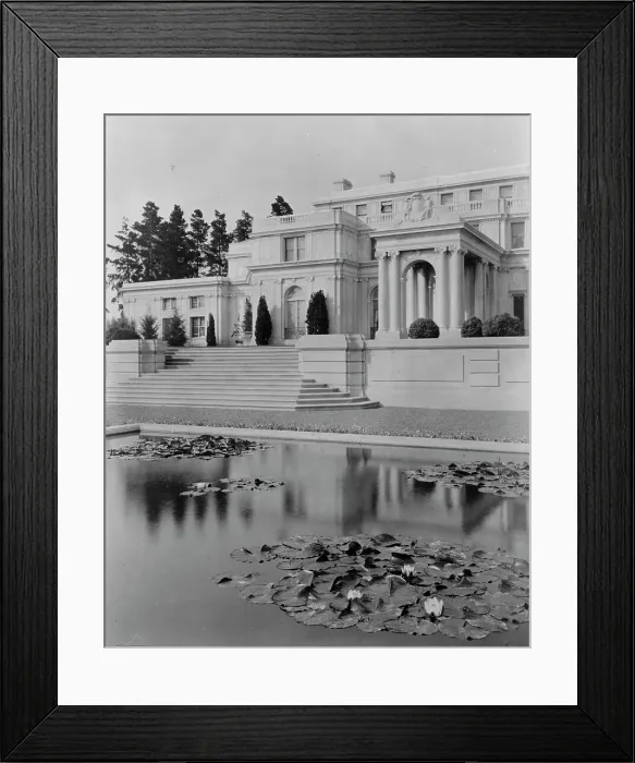 Framed Print : Uplands, Charles Templeton Crocker house, 400 Uplands Drive, Hillsborough, California, 1917. Creator: Frances Benjamin Johnston. Uplands, Charles Templeton Crocker house, 400 Uplands Drive, Hillsborough, California, 1917 Framed Print : Uplands, Charles Templeton Crocker house, 400 Uplands Drive, Hillsborough, California, 1917. Creator: Frances Benjamin Johnston. Uplands, Charles Templeton Crocker house, 400 Uplands Drive, Hillsborough, California, 1917