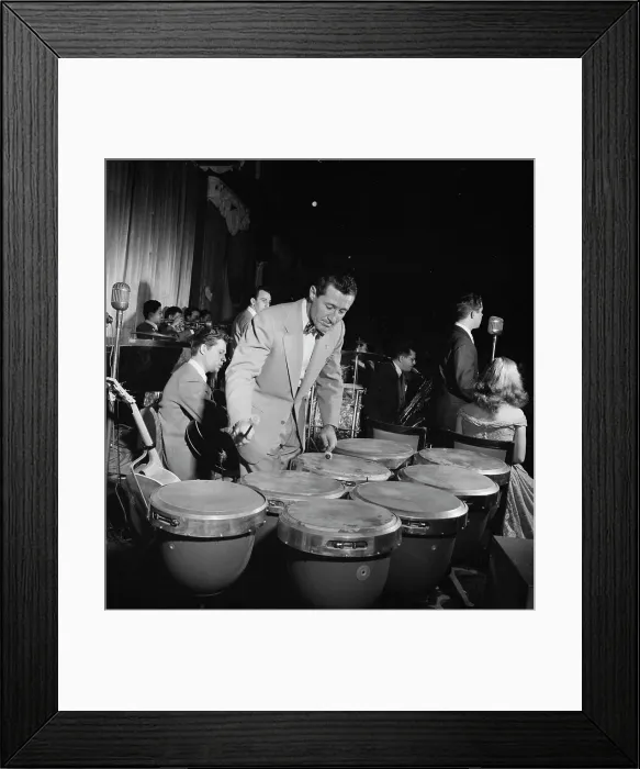 Framed Print : Portrait of Ray McKinley, Paul Kashian, Mundell Lowe, Chris Adams, and Teddy...N.Y. ca. Jan. 1947 Creator: William Paul Gottlieb Framed Print : Portrait of Ray McKinley, Paul Kashian, Mundell Lowe, Chris Adams, and Teddy...N.Y. ca. Jan. 1947 Creator: William Paul Gottlieb