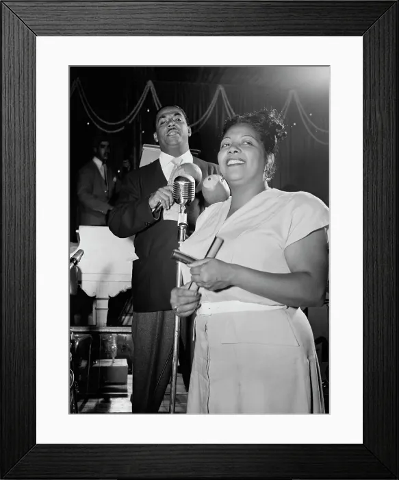 Framed Print : Portrait of Machito and Graciella Grillo, Glen Island Casino, New York, N.Y. ca. July 1947. Creator: William Paul Gottlieb Framed Print : Portrait of Machito and Graciella Grillo, Glen Island Casino, New York, N.Y. ca. July 1947. Creator: William Paul Gottlieb