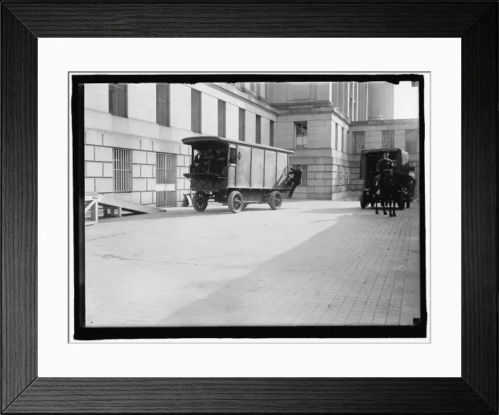 Framed Print : Truck, between 1910 and 1917. Creator: Harris & Ewing. Truck, between 1910 and 1917. Creator: Harris & Ewing Framed Print : Truck, between 1910 and 1917. Creator: Harris & Ewing. Truck, between 1910 and 1917. Creator: Harris & Ewing