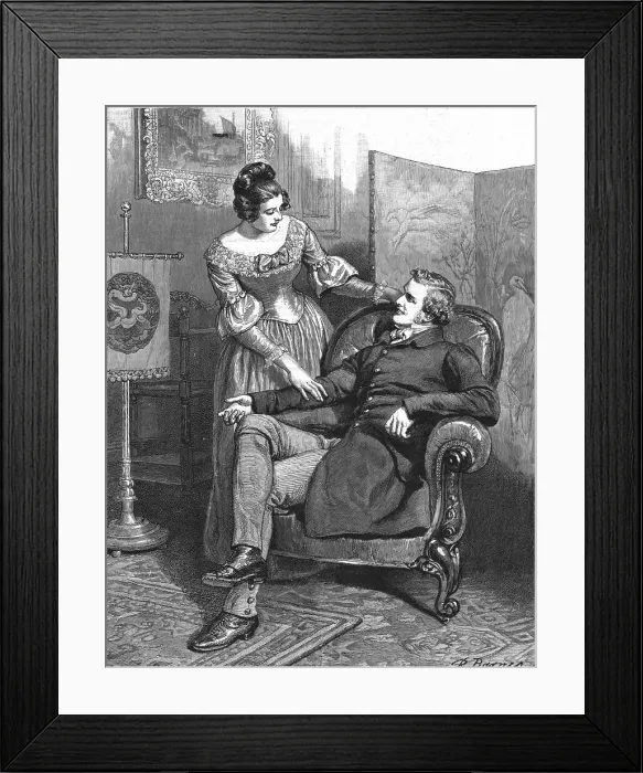Framed Print : The Mayor of Casterbridge, by Thomas Hardy. Well, Lucetta, I've a bit of news for ye, 1886. Creator: Robert Barnes. The Mayor of Casterbridge, by Thomas Hardy. Well, Lucetta, I've a bit of news for ye, 1886. Creator: Robert Barnes Framed Print : The Mayor of Casterbridge, by Thomas Hardy. Well, Lucetta, I've a bit of news for ye, 1886. Creator: Robert Barnes. The Mayor of Casterbridge, by Thomas Hardy. Well, Lucetta, I've a bit of news for ye, 1886. Creator: Robert Barnes