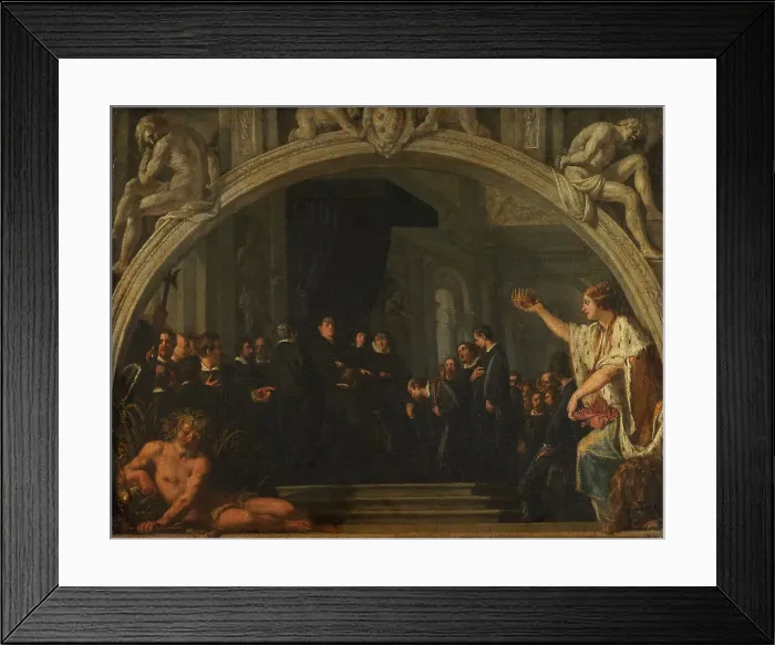 Framed Print : L'hommage du Sénat florentin au grand duc Ferdinand II, c.1621. Creator: Justus Sustermans Framed Print : L'hommage du Sénat florentin au grand duc Ferdinand II, c.1621. Creator: Justus Sustermans