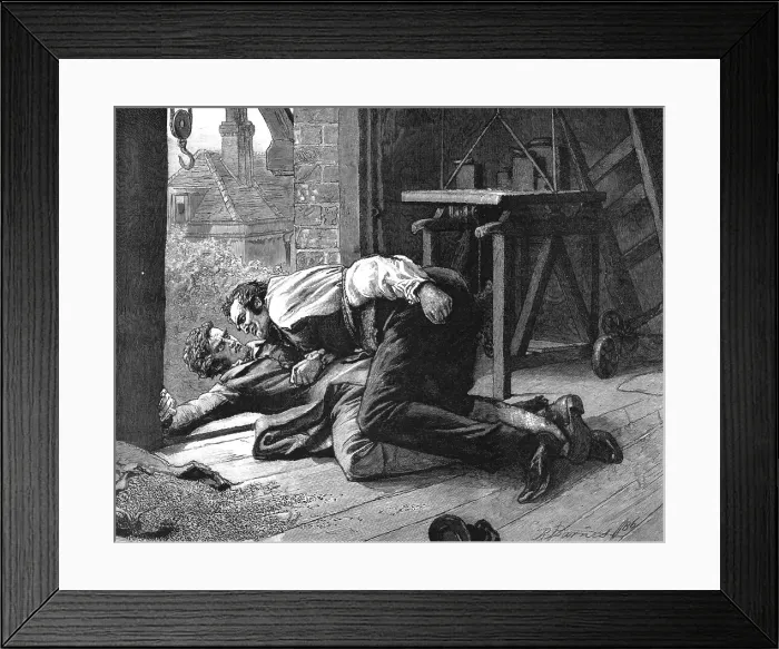 Framed Print : The Mayor of Casterbridge. By Thomas Hardy, 1886. Creator: Robert Barnes Framed Print : The Mayor of Casterbridge. By Thomas Hardy, 1886. Creator: Robert Barnes