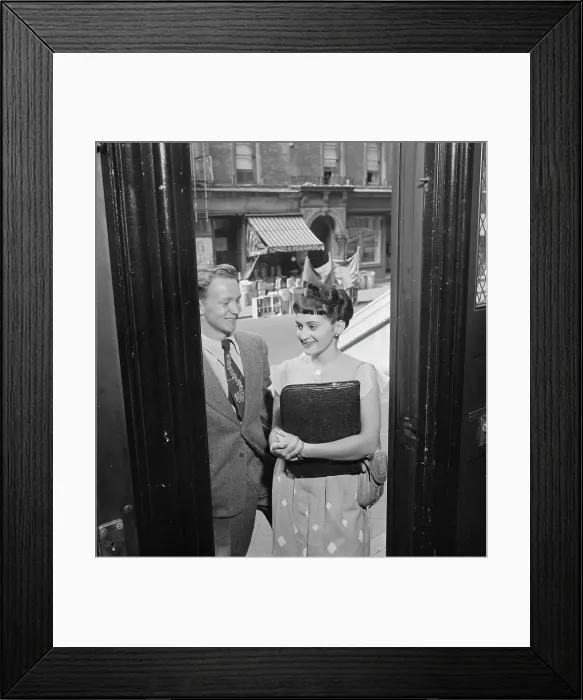 Framed Print : Metropolitan Vocational High School, New York, N.Y. ca. July 1947. Creator: William Paul Gottlieb
