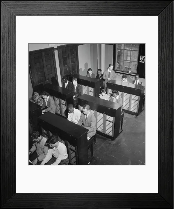 Framed Print : Metropolitan Vocational High School, New York, N.Y. ca. July 1947. Creator: William Paul Gottlieb Framed Print : Metropolitan Vocational High School, New York, N.Y. ca. July 1947. Creator: William Paul Gottlieb