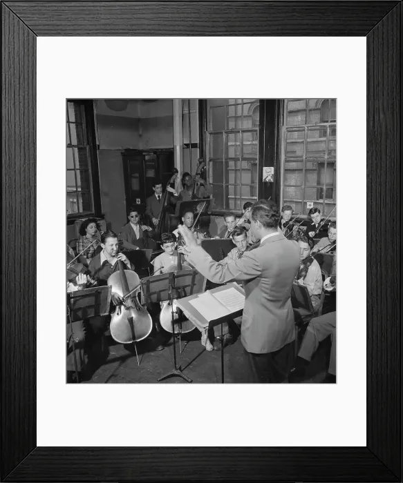 Framed Print : Portrait of Julius Grossman, ca. July 1947. Creator: William Paul Gottlieb Framed Print : Portrait of Julius Grossman, ca. July 1947. Creator: William Paul Gottlieb