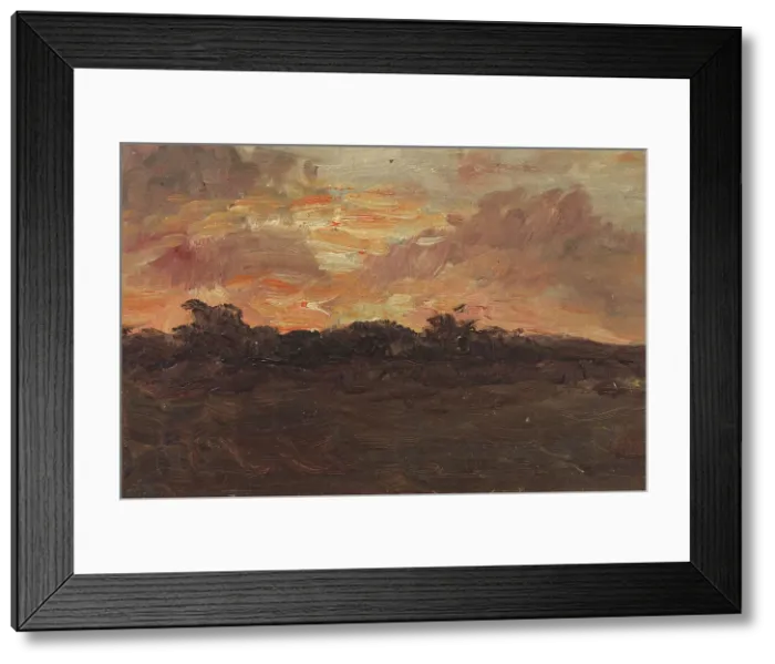 Framed Print : Paysage d'Afrique (Congo), c1910. Creator: Ernest Psichari Framed Print : Paysage d'Afrique (Congo), c1910. Creator: Ernest Psichari