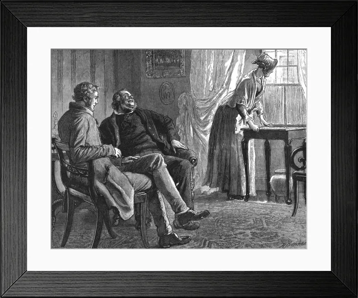 Framed Print : The Mayor of Casterbridge, by Thomas Hardy, 1886. Creator: Robert Barnes Framed Print : The Mayor of Casterbridge, by Thomas Hardy, 1886. Creator: Robert Barnes