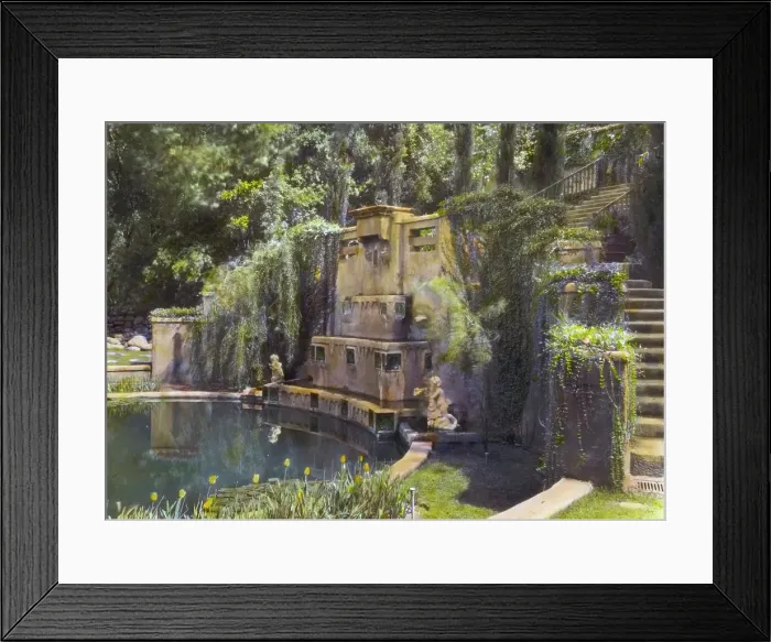 Framed Print : Il Paradiso, Mrs. Dudley Peter Allen house, 1188 Hillcrest Avenue, Oak Knoll, Pasadena, CA, 1917. Creator: Frances Benjamin Johnston. Il Paradiso, Mrs. Dudley Peter Allen house, 1188 Hillcrest Avenue, Oak Knoll, Pasadena, CA, 1917 Framed Print : Il Paradiso, Mrs. Dudley Peter Allen house, 1188 Hillcrest Avenue, Oak Knoll, Pasadena, CA, 1917. Creator: Frances Benjamin Johnston. Il Paradiso, Mrs. Dudley Peter Allen house, 1188 Hillcrest Avenue, Oak Knoll, Pasadena, CA, 1917