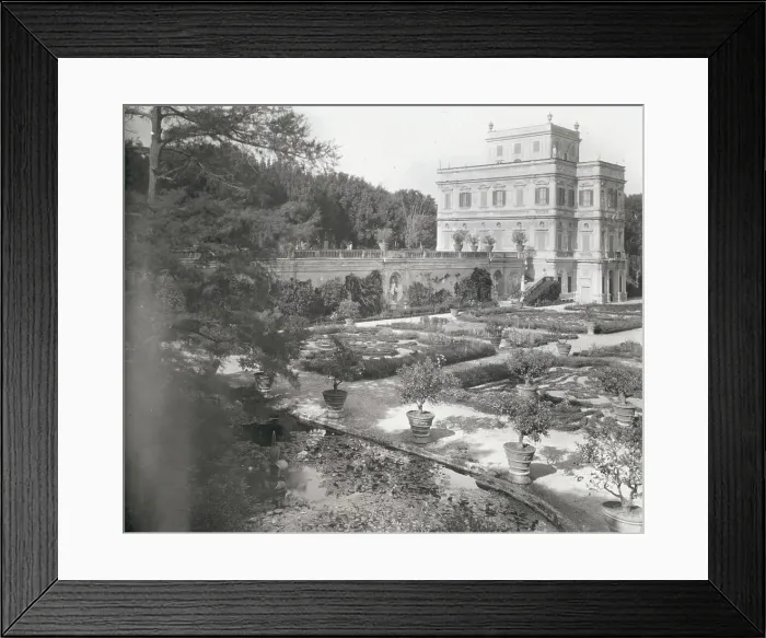 Framed Print : Villa Doria-Pamphili, Monteverde, Rome, Italy, 1925. Creator: Frances Benjamin Johnston Framed Print : Villa Doria-Pamphili, Monteverde, Rome, Italy, 1925. Creator: Frances Benjamin Johnston