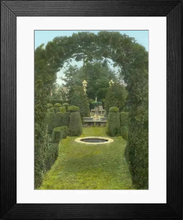 Framed Print : Andorra, William Warner Harper house, Wyndmoor, Pennsylvania, 1919. Creator: Frances Benjamin Johnston. Andorra, William Warner Harper house, Wyndmoor, Pennsylvania, 1919. Creator: Frances Benjamin Johnston Framed Print : Andorra, William Warner Harper house, Wyndmoor, Pennsylvania, 1919. Creator: Frances Benjamin Johnston. Andorra, William Warner Harper house, Wyndmoor, Pennsylvania, 1919. Creator: Frances Benjamin Johnston