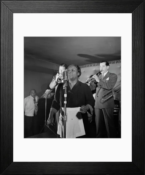 Framed Print : Portrait of Tony Parenti and Wild Bill Davison, Jimmy Ryan's (Club), New York, N.Y. ca. Aug. 1946. Creator: William Paul Gottlieb Framed Print : Portrait of Tony Parenti and Wild Bill Davison, Jimmy Ryan's (Club), New York, N.Y. ca. Aug. 1946. Creator: William Paul Gottlieb