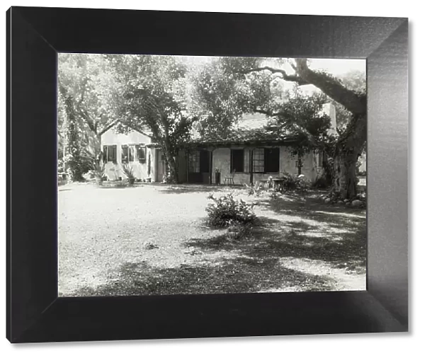 Justin B. Alexander house, Montecito, California, 1923. Creator: Frances Benjamin Johnston