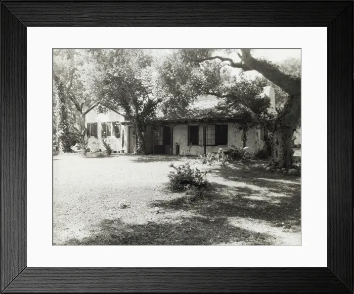 Framed Print : Justin B. Alexander house, Montecito, California, 1923. Creator: Frances Benjamin Johnston Framed Print : Justin B. Alexander house, Montecito, California, 1923. Creator: Frances Benjamin Johnston