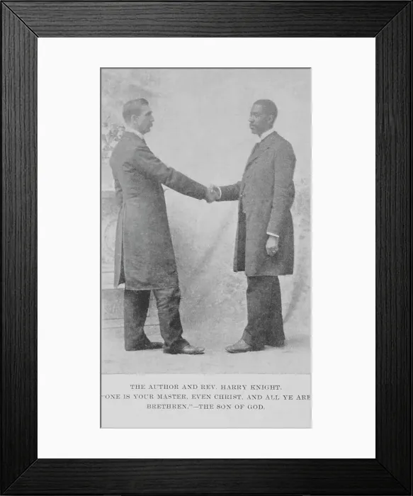 Framed Print : The author and Rev. Harry Knight, 1897. Creator: Unknown Framed Print : The author and Rev. Harry Knight, 1897. Creator: Unknown