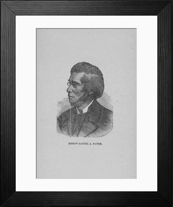 Framed Print : Bishop Daniel A. Payne, 1897. Creator: Unknown Framed Print : Bishop Daniel A. Payne, 1897. Creator: Unknown