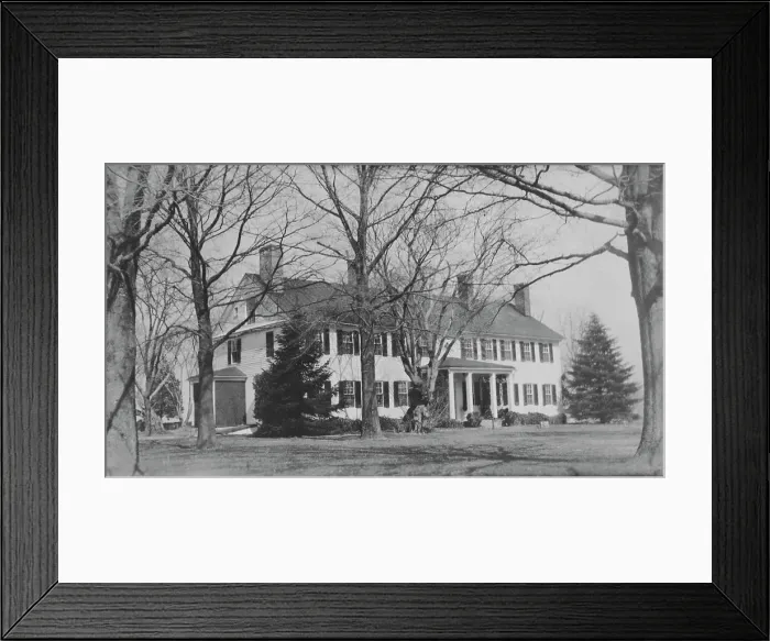 Framed Print : Rosegill, Middlesex County, Va. on the Rappahannock River at Urbanna, between 1905 and 1933. Creator: Frances Benjamin Johnston Framed Print : Rosegill, Middlesex County, Va. on the Rappahannock River at Urbanna, between 1905 and 1933. Creator: Frances Benjamin Johnston