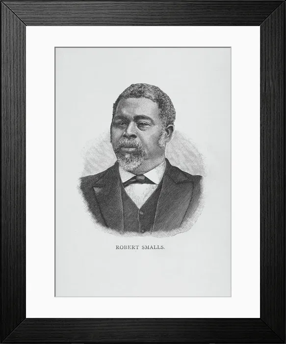 Framed Print : Robert Smalls, 1887. Creator: Unknown Framed Print : Robert Smalls, 1887. Creator: Unknown