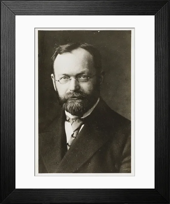 Framed Print : Portrait of Franz Bruno Hofmann (1869-1926), 1926. Creator: Anonymous Framed Print : Portrait of Franz Bruno Hofmann (1869-1926), 1926. Creator: Anonymous