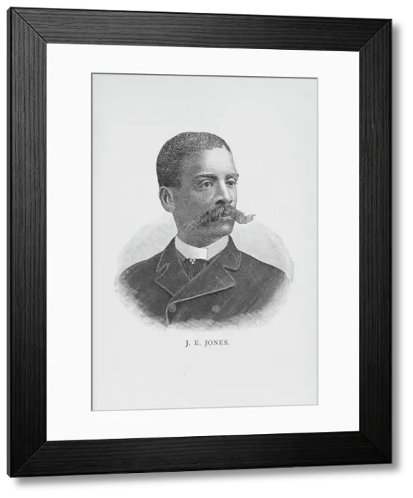 Framed Print : J. E. Jones, 1887. Creator: Unknown Framed Print : J. E. Jones, 1887. Creator: Unknown