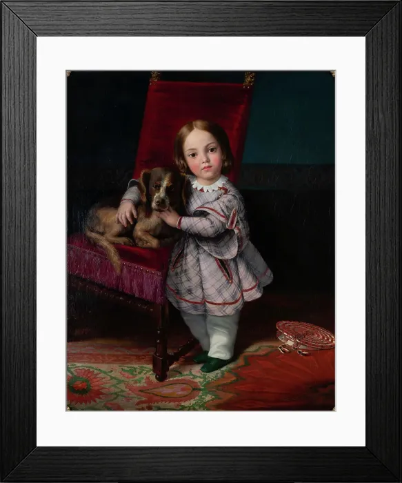 Framed Print : Portrait présumé de Vittoria Balze, 1845. Creator: Jean-Paul-Etienne Balze Framed Print : Portrait présumé de Vittoria Balze, 1845. Creator: Jean-Paul-Etienne Balze