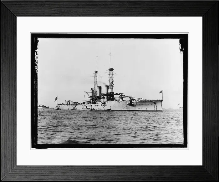 Framed Print : USS Florida, BB-30, between 1913 and 1917. Creator: Harris & Ewing. USS Florida, BB-30, between 1913 and 1917. Creator: Harris & Ewing Framed Print : USS Florida, BB-30, between 1913 and 1917. Creator: Harris & Ewing. USS Florida, BB-30, between 1913 and 1917. Creator: Harris & Ewing