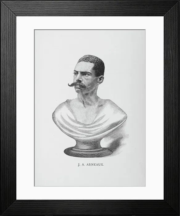 Framed Print : J. A. Arneaux, 1887. Creator: Unknown Framed Print : J. A. Arneaux, 1887. Creator: Unknown