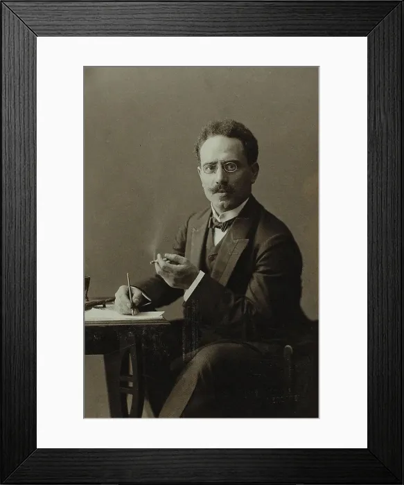 Framed Print : Portrait of Karl Liebknecht (1871-1919), 1910. Creator: Anonymous Framed Print : Portrait of Karl Liebknecht (1871-1919), 1910. Creator: Anonymous