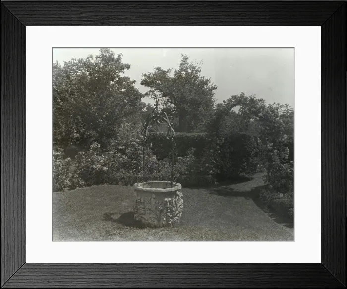 Framed Print : Probably Thomas Jefferson Coolidge Jr. House, Manchester by the Sea, Massachusetts, c1920. Creator: Frances Benjamin Johnston Framed Print : Probably Thomas Jefferson Coolidge Jr. House, Manchester by the Sea, Massachusetts, c1920. Creator: Frances Benjamin Johnston